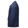 Parka militaire néerlandaise originale doublée polaire, veste militaire pour temps froid, bleu