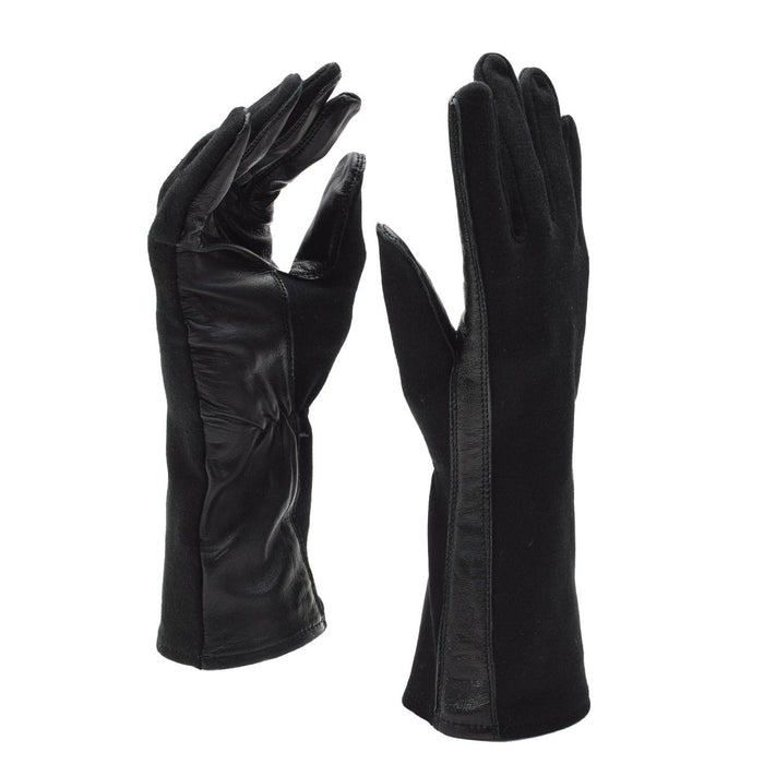 Gants en cuir de pilote militaire néerlandais d'origine plus chauds en aramide résistant à la chaleur NOUVEAU - GoMilitar