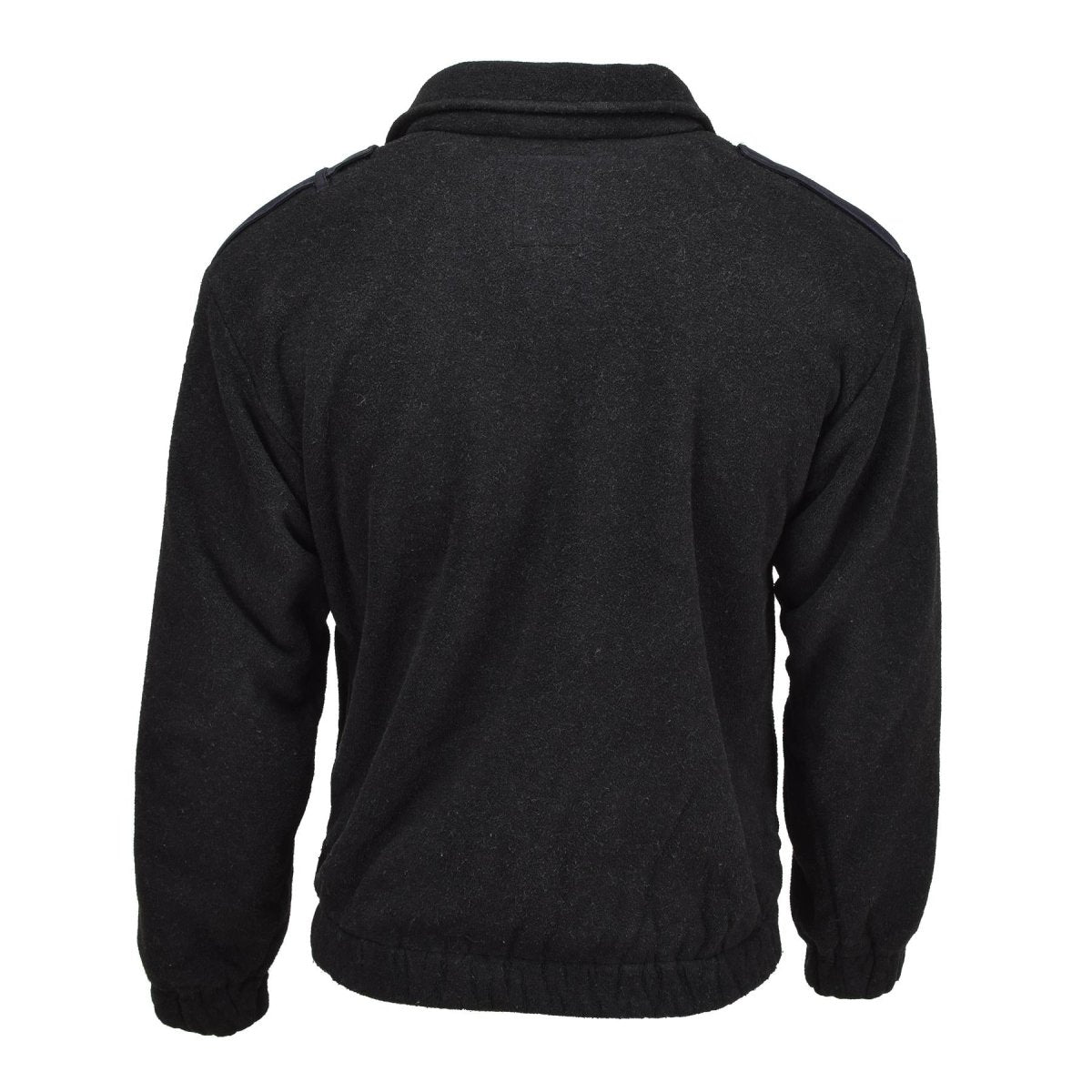 Veste polaire originale de la police militaire néerlandaise, pull chaud, pull d'hiver noir