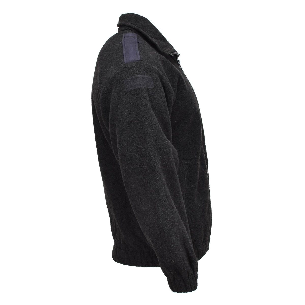 Veste polaire originale de la police militaire néerlandaise, pull chaud, pull d'hiver noir