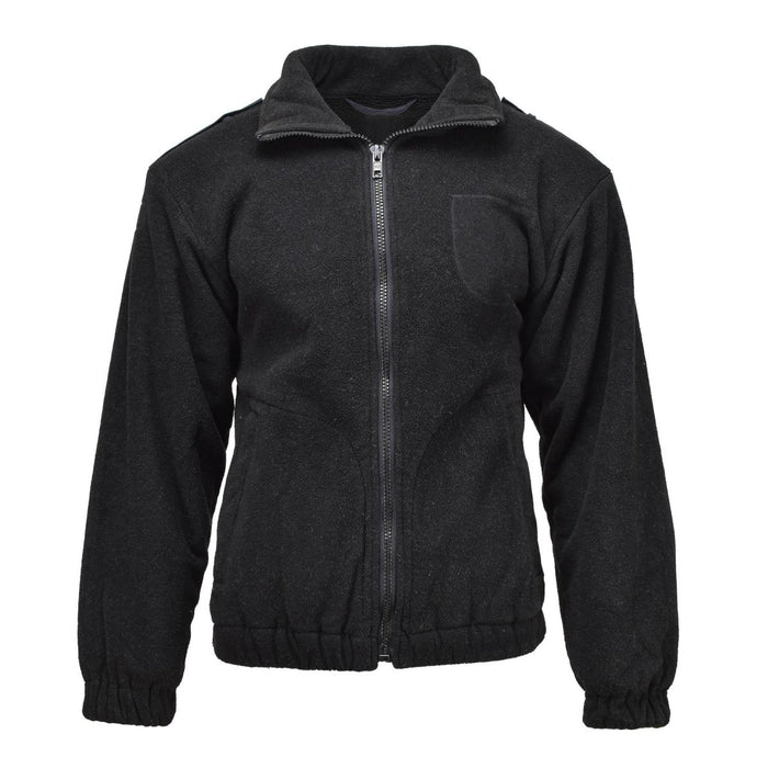 Veste polaire originale de la police militaire néerlandaise, pull chaud, pull d'hiver noir - GoMilitar