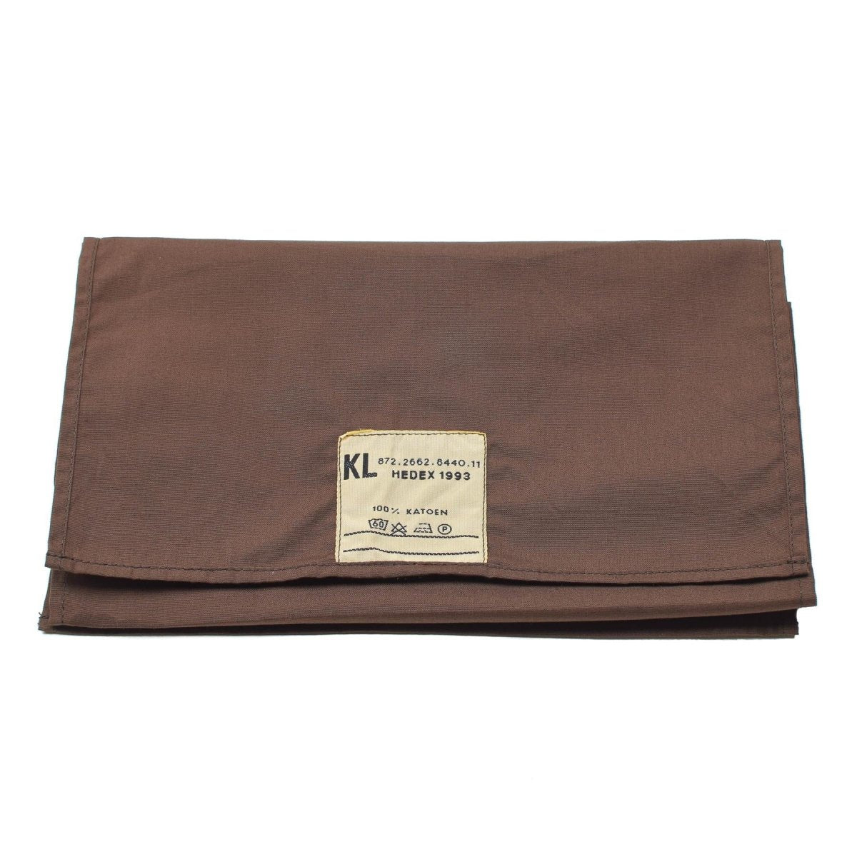 Foulard militaire néerlandais original en coton bandana 100x25cm foulards militaires marron NEUF