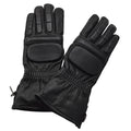 Gants tactiques militaires néerlandais originaux en cuir de jointure renforcé noir