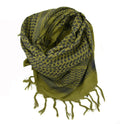 Écharpe Shemagh tactique militaire néerlandaise originale en coton respirant Olive