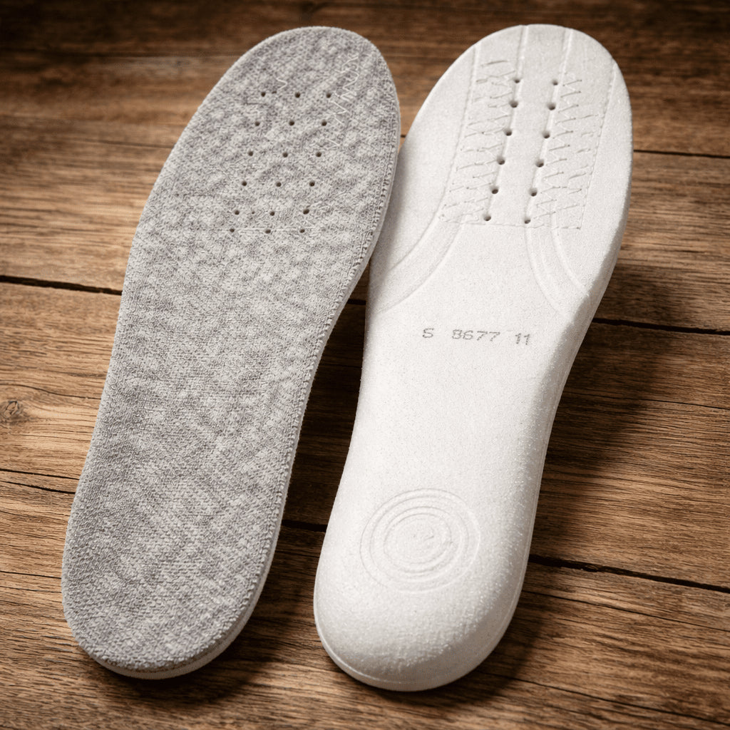 Semelles thermiques militaires néerlandaises originales, matériaux absorbant les chocs, gris
