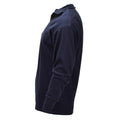 Maillot de corps thermique militaire néerlandais original, manches longues, demi-fermeture éclair, bleu