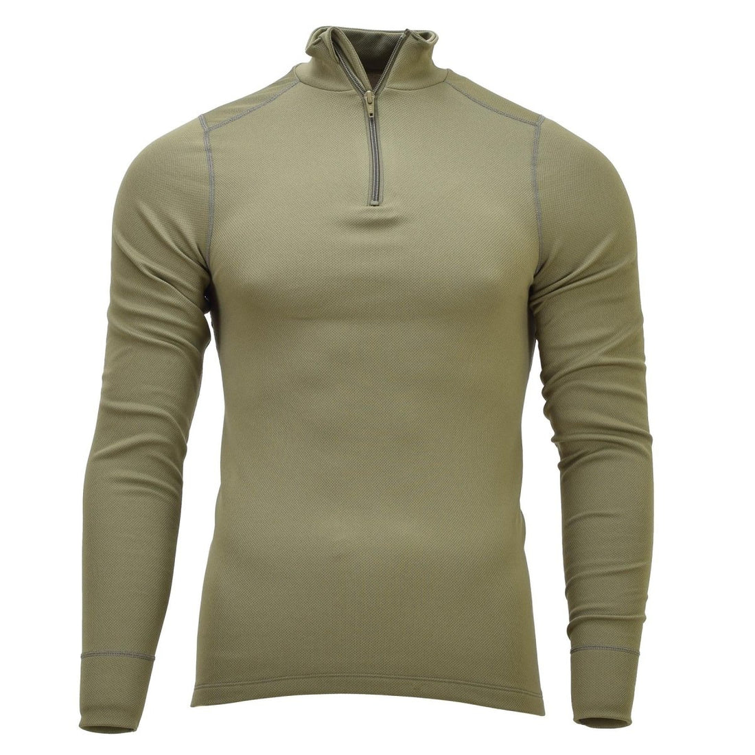 Maillot de corps thermique militaire néerlandais original, respirant, séchage rapide, olive