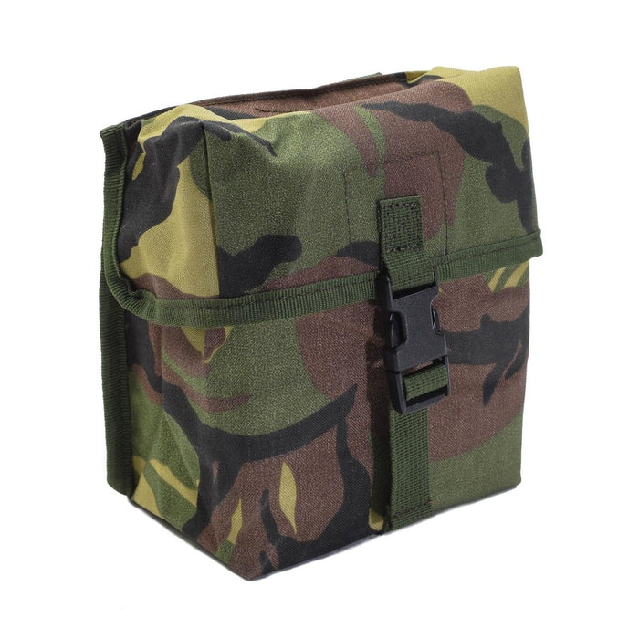 Pochette molle universelle militaire néerlandaise d'origine, fermeture à boucle, coque souple DPM NOUVEAU - GoMilitar
