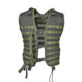 Gilet militaire néerlandais d'origine uniquement vert combat tactique épaules renforcées
