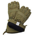 Gants d'hiver militaires néerlandais originaux ECWS imperméables en peau de chèvre Palm Olive
