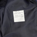 Manteau de pluie bleu uni pour femme, original, style militaire néerlandais, doublure matelassée