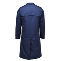 Manteau de pluie bleu uni pour femme, original, style militaire néerlandais, doublure matelassée
