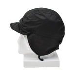 Chapeau de parachutiste néerlandais original, casquette de ranger, cache-oreilles, bord coupe-vent, surplus noir