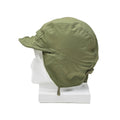 Chapeau de parachutiste néerlandais original, casquette de ranger, cache-oreilles, bord coupe-vent, surplus d'olive
