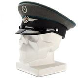 Casquette à visière originale de l'armée NVA d'Allemagne de l'Est, chapeau à visière militaire des forces aériennes NEUF