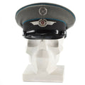 Casquette à visière originale de l'armée NVA d'Allemagne de l'Est, chapeau à visière militaire des forces aériennes NEUF