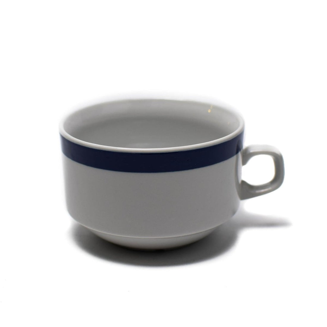 Tasse en porcelaine NVA originale est-allemande, surplus militaire à collectionner