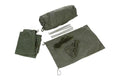 Tente de Camping Originale de l'armée française, abri de terrain extérieur Olive