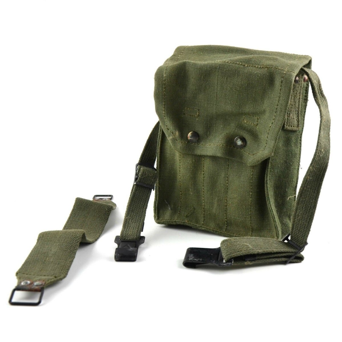 Étui porte-chargeur d'origine de l'armée française MAT pour sac à munitions 5 cellules