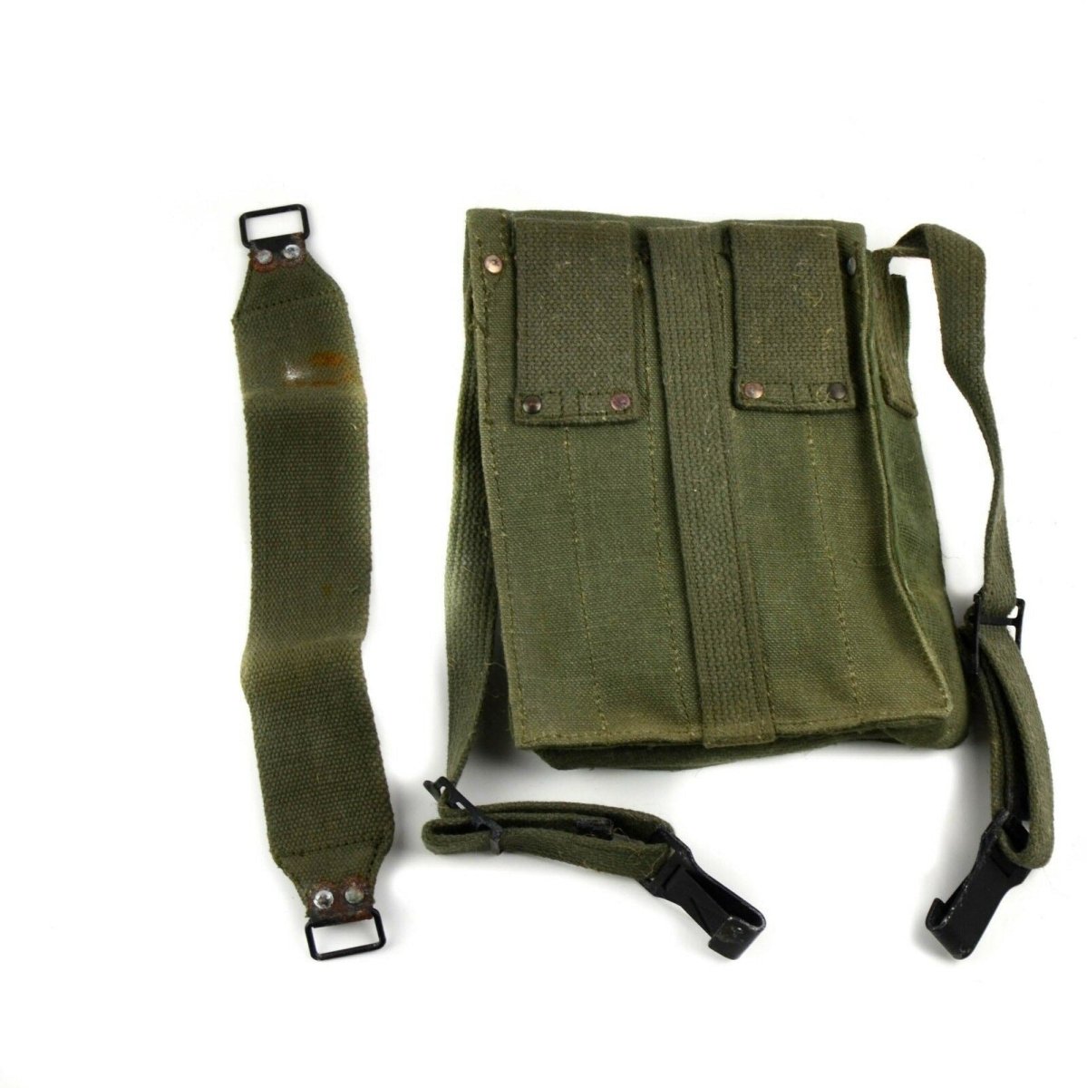 Étui porte-chargeur d'origine de l'armée française MAT pour sac à munitions 5 cellules