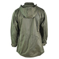 Veste de combat militaire à capuche en satin de l'armée française d'origine Olive OD