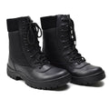Bottes militaires françaises originales en cuir noir respirantes légères de l'armée NEUVES