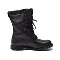 Bottes militaires françaises originales imperméables en cuir véritable mi-mollet chaussures d'armée