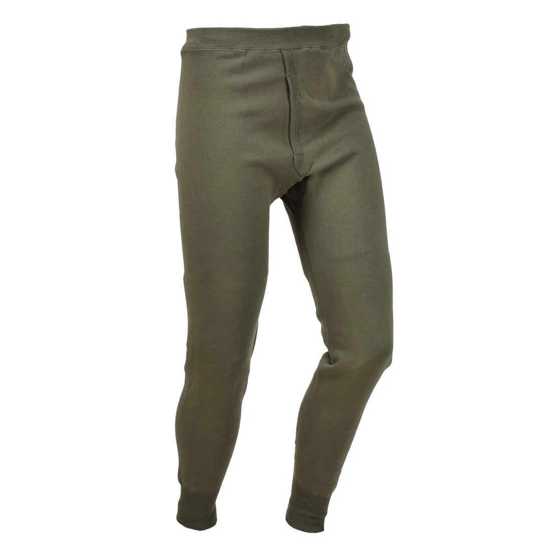 Sous-vêtement thermique militaire français d'origine, pantalon chauffant pour temps froid, olive, NEUF