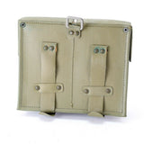 Pochette pour chargeurs de munitions de l'armée allemande d'origine, double revêtement en PVC, mag Olive OD