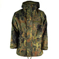 Veste de campagne originale de l'armée allemande GoreTex Flecktarn imperméable à l'eau