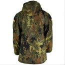 Original German army field Jacket GoreTex Flecktarn waterproof rain parka NEW - GoMilitar