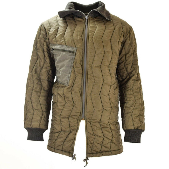 Veste de campagne de l'armée allemande originale, parka, doublure de couette, problème militaire, chaud d'hiver - GoMilitar