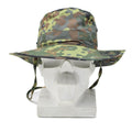 Chapeau de boonie Flecktarn de l'armée allemande d'origine pour le camping, la chasse, l'extérieur, l'été, NEUF