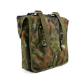 Sac de combat de camouflage flecktarn de l'armée allemande d'origine, système de sangle militaire excédentaire
