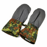 Mitaines de combat originales de l'armée allemande avec camouflage flecktarn BW