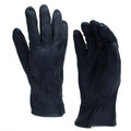 Gants d'origine de l'armée allemande. Gants militaires en cuir véritable gris fabriqués par BW