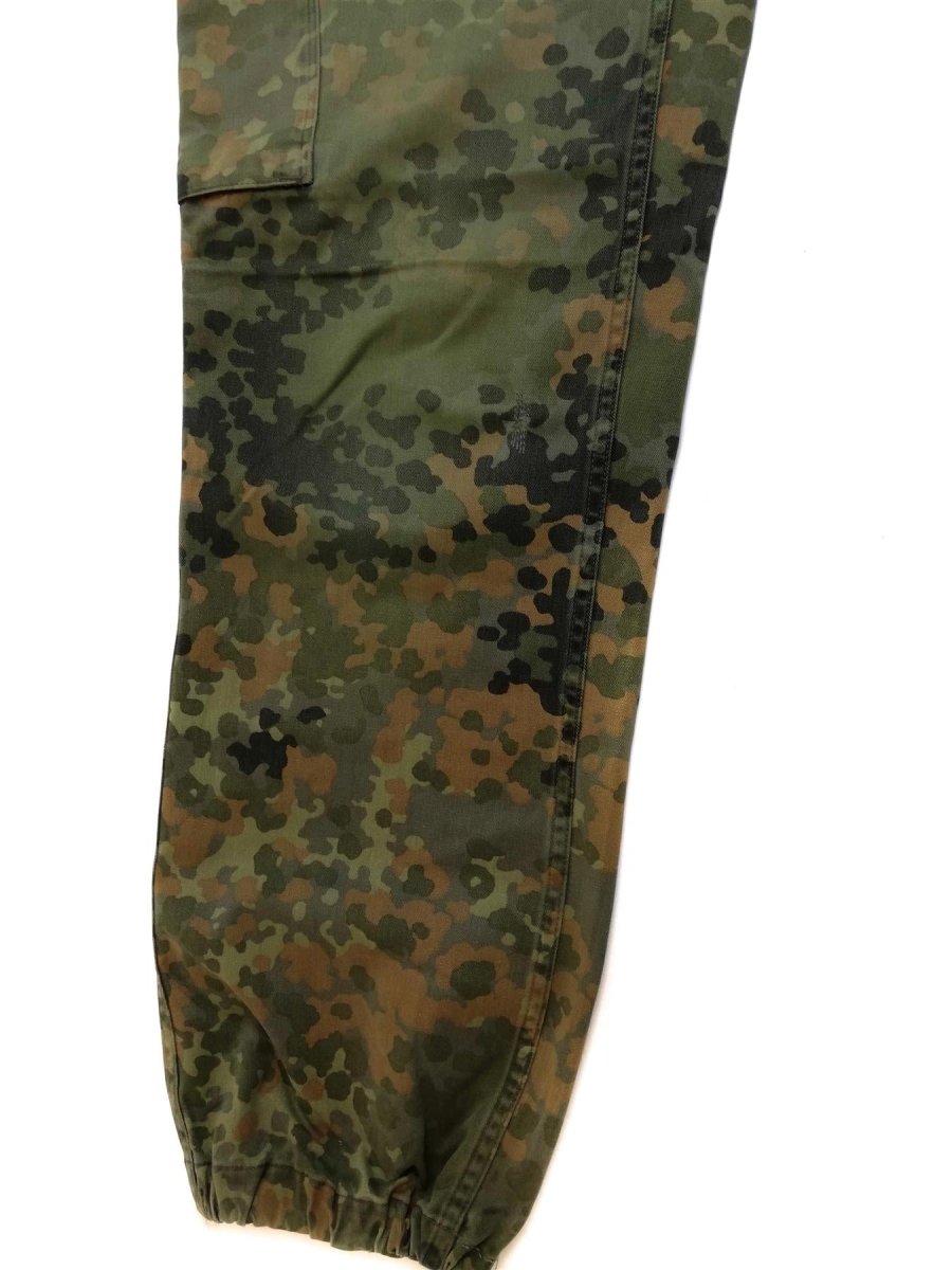 Pantalon de combat militaire de camouflage flecktarn d'origine de l'armée allemande