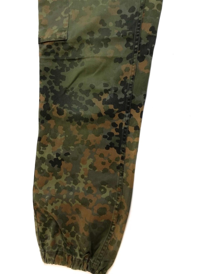 Original German army issue flecktarn camo pants field combat military trousers - GoMilitar