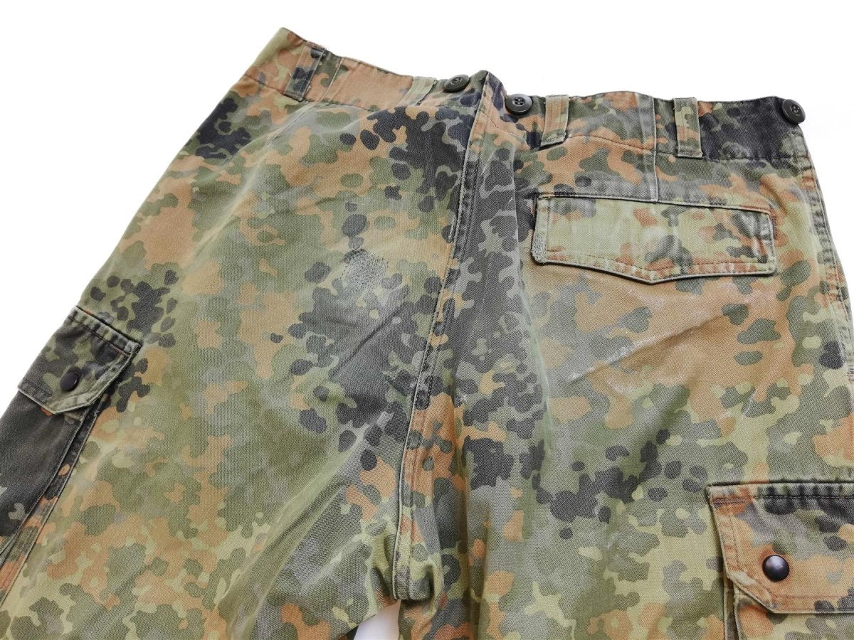Pantalon de combat militaire de camouflage flecktarn d'origine de l'armée allemande