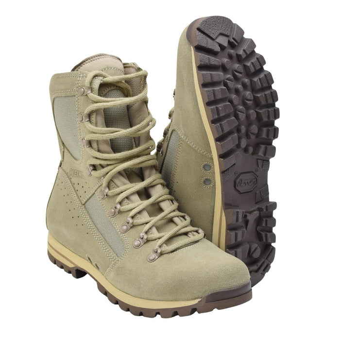 Bottes en cuir kaki de l'armée allemande originales, chaussures légères à semelle antistatique NEUF - GoMilitar