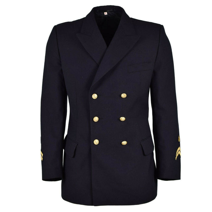 Veste habillée originale des Marines de l'armée allemande noir marine Uniforme militaire formel - GoMilitar