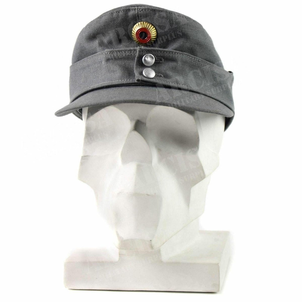 Casquette de montagne originale de l'armée allemande Gebirgsjäger chapeau militaire gris