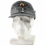 Casquette de montagne originale de l'armée allemande Gebirgsjäger chapeau militaire gris