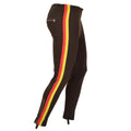 Pantalon de survêtement de sport marron d'origine de l'armée allemande NVA, pantalon d'entraînement de sport