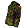 Chemise de combat tactique originale de l'armée allemande avec fermeture éclair flecktarn camo BW Army issue