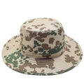 Chapeau de camping original de l'armée allemande avec camouflage tropical boonie, casquette d'extérieur pour la chasse et le camping, NEUF