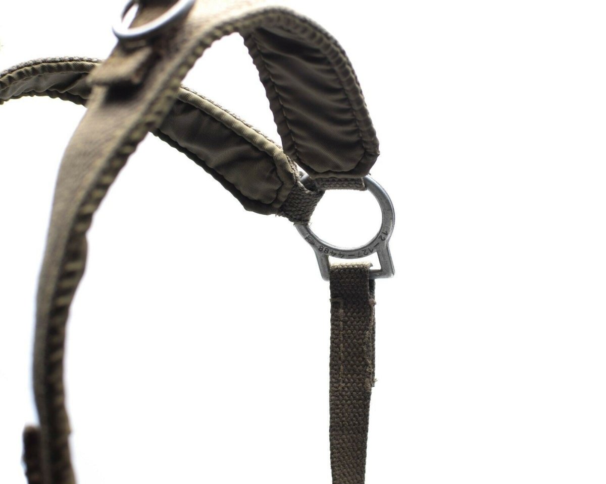 Ceinture tactique originale de l'armée allemande avec bretelles en Y