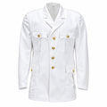 Veste habillée originale de la Bundeswehr allemande Blazer formel boutons dorés blanc