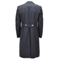 Manteau long à double boutonnage militaire original de la Bundeswehr allemande gris