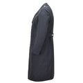 Manteau long à double boutonnage militaire original de la Bundeswehr allemande gris
